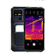 AGM G3 Pro rugged smartphone device close-up — reinforced corners, thermal camera module and camping light