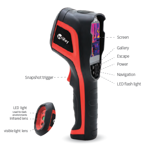 Shop Iray Handheld Thermal Camera C200 Online | Belfast