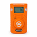Alt Text: Crowcon Clip SGD orange personal single gas detector front view — H2S CO O2 monitor UAE