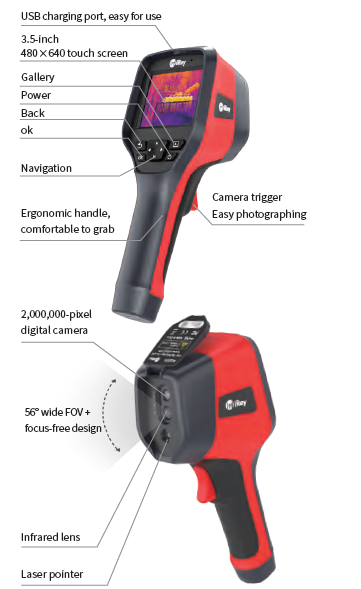 Buy Iray Handheld Thermal Camera M200A Online in Abu Dhabi, UAE