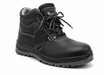 Remart DPU-1402 black steel toe high ankle safety boot front view oil resistant UAE Dubai