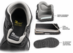 Remart DPU-1402 safety boot padded insole shock absorbing heel energy absorbing steel midsole UAE