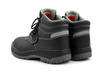 Remart DPU-1402 pair black steel toe safety boots barton print leather high ankle Abu Dhabi Dubai