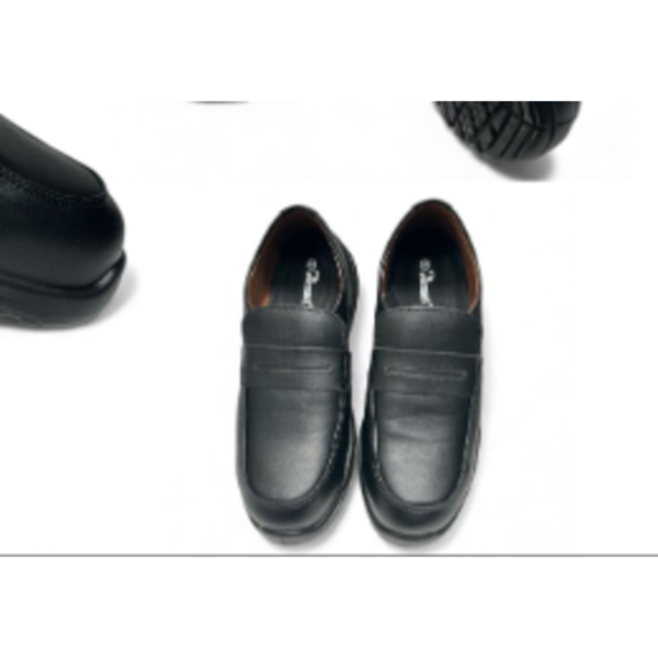Remart ESB safety shoe heavy duty double density black Kevlar sole anti-slip grip oil acid resistant UAE