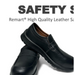 Remart ESB slip-on safety shoe side profile low ankle Kevlar sole micro-fiber leather Abu Dhabi