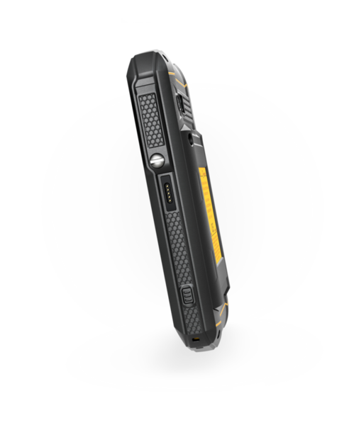 i.safe MOBILE IS530.2 — Right Side View | PTT Key | Volume Controls | UAE