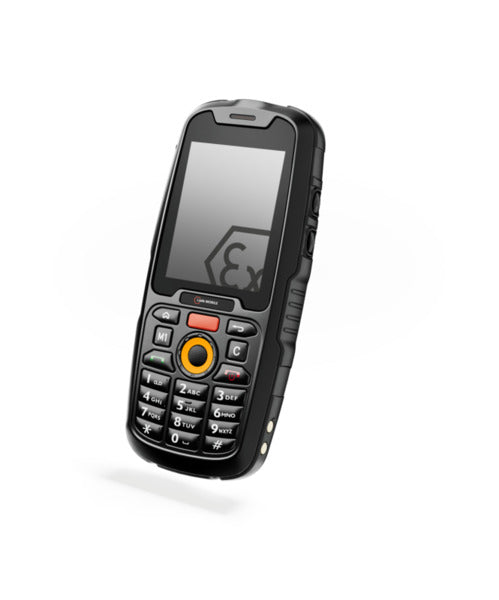 i.safe MOBILE IS120.2 ATEX Zone 2/22 Rugged Mobile Phone with Smart PA Amplified Loudspeaker & Replaceable Battery | IECEx Certified